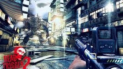 Dead Trigger 2  JACKHAMMER Mk8 and S.P.A.S / Android HD Gameplay