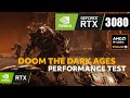 DOOM: The Dark Ages | RTX 3080 + Ryzen 9 9950X3D | 1080P ULTRA Benchmark Test ⚙️🔥