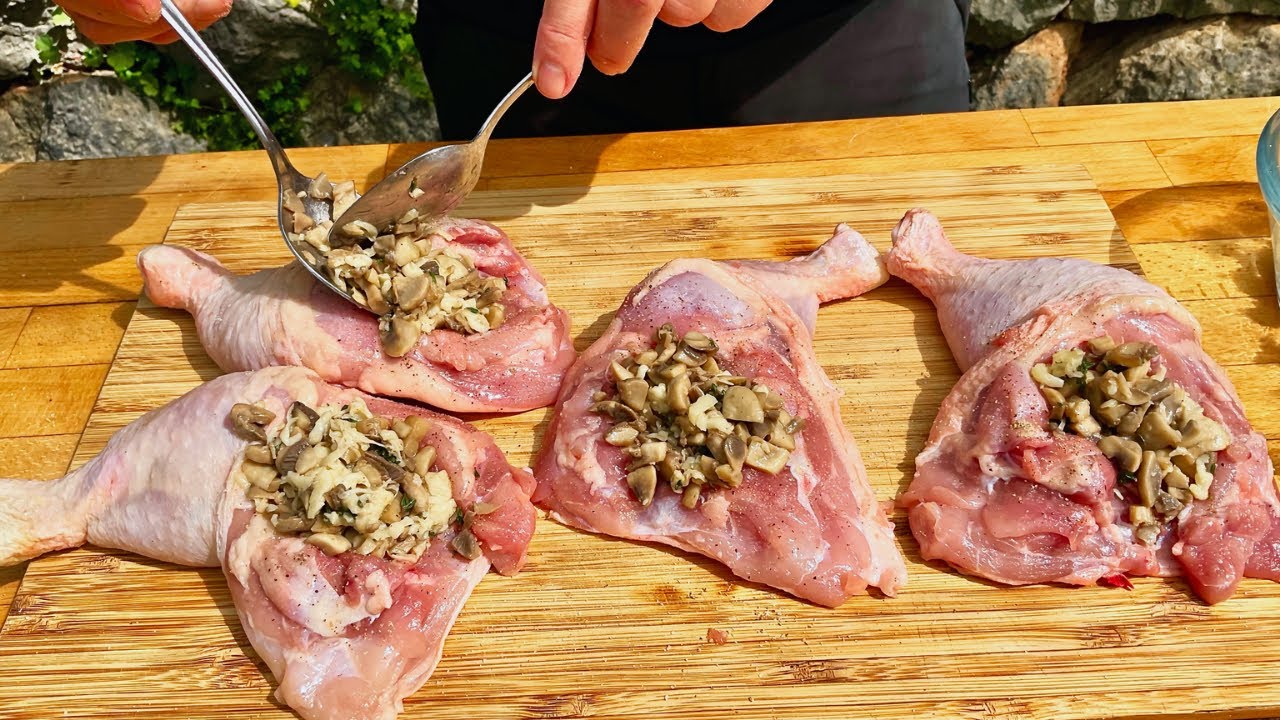 POLLO DELICIOSO 😋 El SECRETO está en el interior! - GUILLE RODRIGUEZ