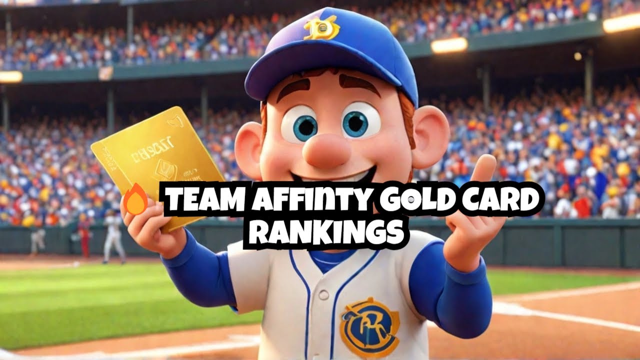 🔥 Ranking ALL the Team Affinity Gold Cards in MLB The Show 25! 🔥 - YouTube