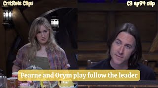Fearne and Orym play follow the leader | Critical Role - Bells Hells ep 94