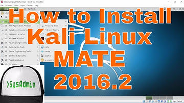How to Install Kali Linux 2016.2 MATE Desktop + Guest Additions on VirtualBox Easy Tutorial [HD]