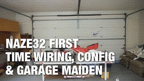 Naze32 Wiring, Configuration, and Garage Maiden with DIY Mini Quadcopter