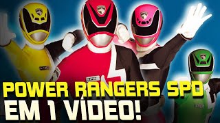 POWER RANGERS S.P.D. - Entenda a HISTÓRIA COMPLETA em 1 VÍDEO!