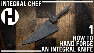 How to Hand Forge an Integral Bolster Knife