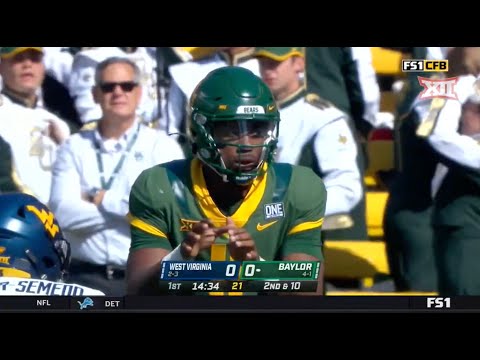 West Virginia vs Baylor Football Highlights