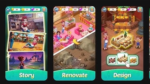 Merge Cooking - Gameplay (by Happibits Game)