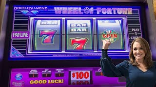 Last Spin Save! $100 Wheel of Fortune Slot Machine! (Las Vegas Slots!)