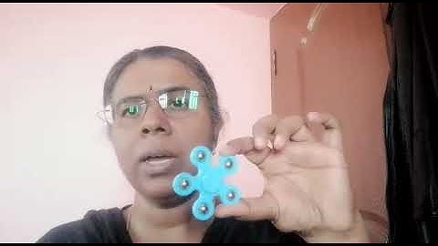 Physics behind Fidget spinner