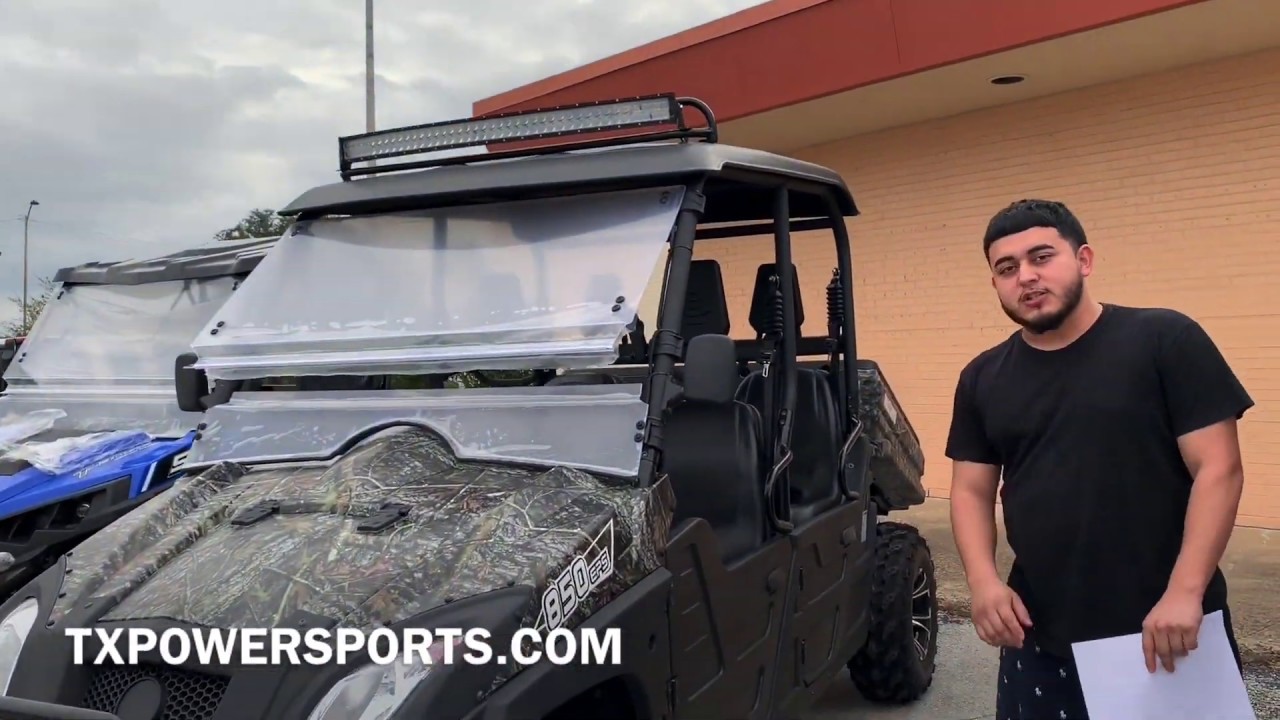 Massimo MSU 850 4 Seater 4x4 Quick Video - YouTube