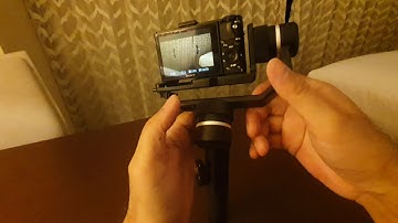 How-to:  Feiyu Tech G6+ gimbal calibration & motor noise reduction