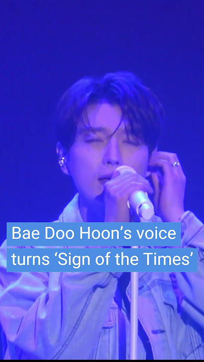 This Voice Will Leave You Speechless  Bae Doo Hoon – Sign of the Times 🎤🔥 #baedoohoon #forestella