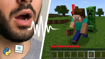 Con Este Programa de Python Puedes Jugar Minecraft Solo Con Voz