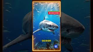 Great White Shark's Deadly Hunt in the Deep Ocean 🦈#GreatWhiteShark #Shark #Ocean#WildRushUSA