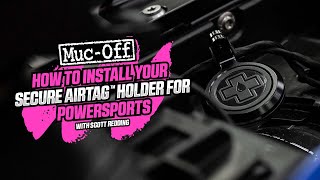 MUC-OFF - AIRTAG HOLDER FOR POWERSPORTS - Upshift Online Inc.