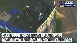 Wed. June 10 | Man in Southcrest human remains case now suspected serial killer: DA | NBC 7