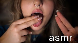 asmr SPIT PAINTING muy INTENSO + Mouth Sounds Ale ASMR español (: