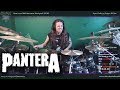 Pantera - "Mouth For War" - Drums