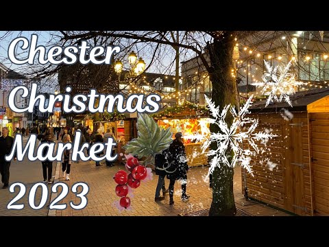 Chester Christmas Market 2023 | XMAS MARKET | #christmas #christmasmarkets#chester  #xmasmarket#vlog