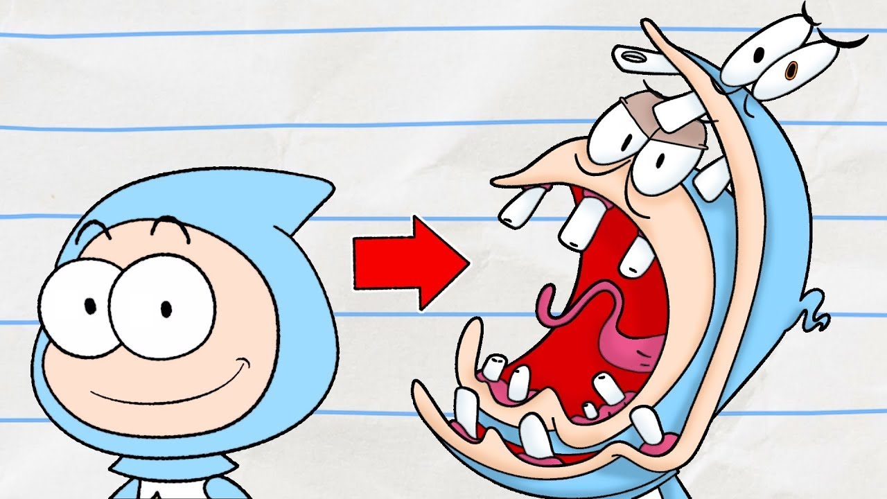 BOY goes to SCARE SCHOOL | Cartoons for Kids | Boy & Dragon Compilations