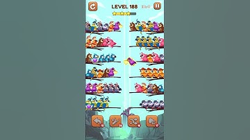 Bird Sort 2: Color Puzzle Level 188 #games #gaming #gameplay