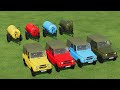 ARMY OF COLORS CORN CHAFF MAKING ARMY OFFROAD CARS ARMY TRAILER Farming Simulator 22