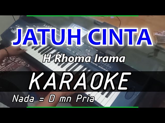 JATUH CINTA - Rhoma Irama KARAOKE COVER Pa800 class=