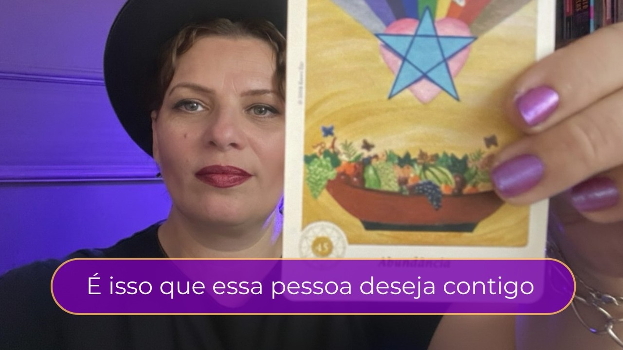 Quais as intenções dele(a) comigo? tarot
