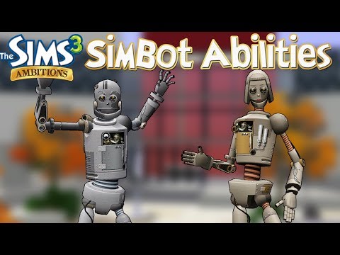 The Sims 3: All About SimBots! (Ambitions)