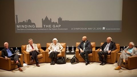 Minding the Gap: The Role of Contemporary Architecture in the Historic Environment
