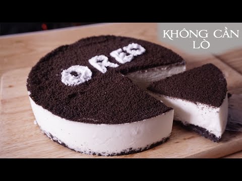 Video [Ko Cần Lò] Bánh Phô Mai Oreo siêu ngon cực dễ làm|... - youtube