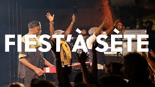 Le feu au Théâtre de la Mer pour Fiest'A Sète !