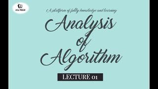 Analysis of Algorithm | ENGLISH | URDU | HINDI | Lecture 1