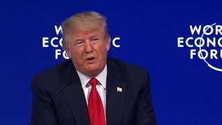 Trump Takes Swipe at Democrats and 'Fake News'