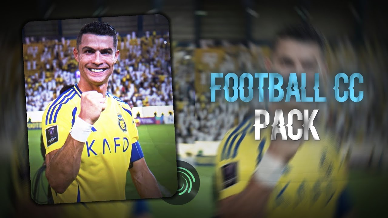 Ae Inspired Football CC Pack ~ Alight Motion XML File // XML File - YouTube