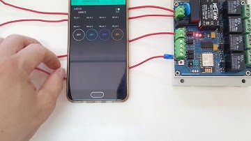 Thử  tải Module điều khiển qua wifi Elynk 3 - ESP8266 12F vs Blynk