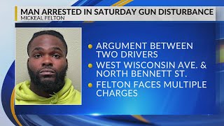 Appleton man arrested after weekend disturbance with firearm