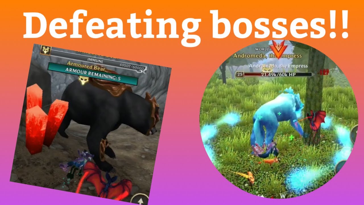 DEFEATING ALL BOSSES PART 2! (WolfTales)