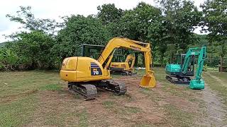 ขออนุญาติขายรถขุดแบ็คโฮ Komatsu PC70-8