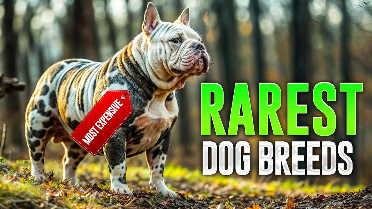 Here are the World's Rarest and Most Expensive Dog Breeds !!