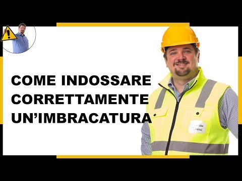 Video: Le impalcature devono indossare un'imbracatura?