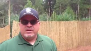 BC Code Enforcement Officer Roy Wallis checks on previous violations at medical #marijuana gardens i