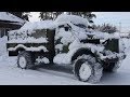 ГАЗ-63 вывозим снег/ GAZ-63 we take out snow