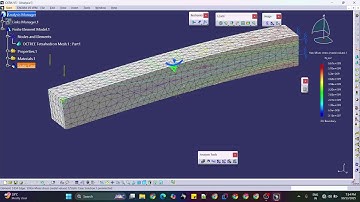 Static Stress Analysis of Square Bar in CATIA V5  Finite Element Simulation Tutorial