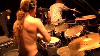 Archspire -Spencer Prewett - Drum Cam Ramona mainstage CA 5/22/15