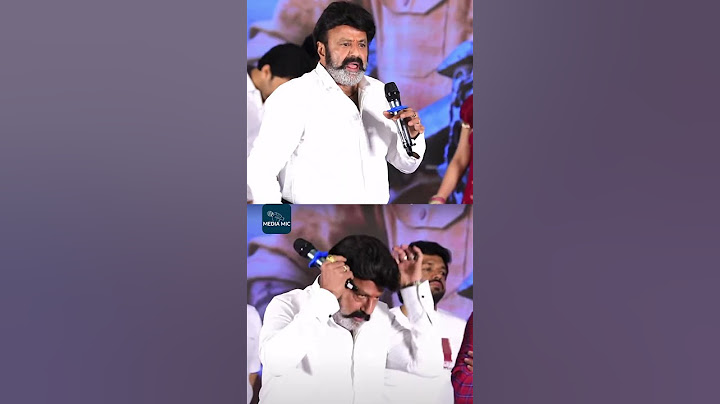 Balakrishna about his wig 😂😂😂 | Bhagavanth Kesari Movie | Media Mic Tollywood