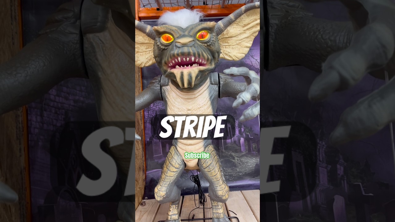 Stripe Gremlin Animatronic 👹 | Home Depot Halloween 2025 Demo (Gremlins)