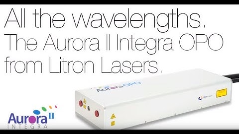Aurora II Integra Type II BBO OPO Laser In Action