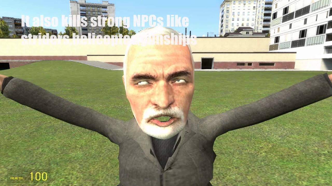 Gmod - I DON'T GIVE A SHIT SWEP