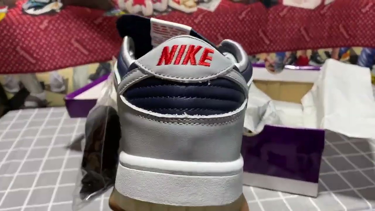 Nike Dunk Low College Navy Grey DD1768-400